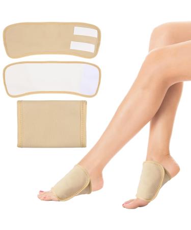 Castor oil-footpack set for feet reusable organic cotton flannel-ribinus oil pack elastic belt bamboo cotton bundle compress for feet (not included in the scope of delivery)