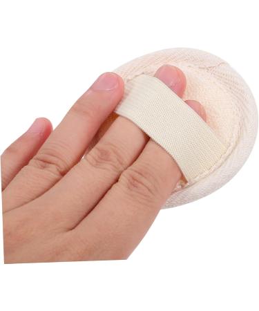 4pcs Loofah Facial & Body Scrubber Set - Beige Fabric Shower & Dish Washing Pads for Exfoliating & Cleansing - Buy Online on GoSupps.com