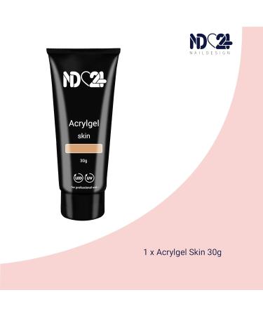 ND24 NailDesign Acrylic Gel Tube - Skin - 30g | Premium Nail Art & International Shipping - Buy Online on GoSupps.com