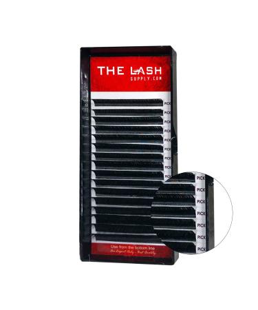 THE LASH SUPPLY Classic Eyelash Extension Professional Supplies C/J/LD/D Curl 8-20mm Length 0.15/0.20 Thickness Fake Eye Lashes Soft and Lightweight Lashes Mixed to Mixed Length Pack 0.20-D Mixed