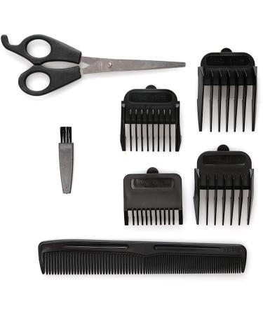 Paul Anthony 'Pro Series P200' Corded Hair Clipper - Lightweight - Self Sharpening Stainless Steel Blades - 4X Comb Guides - Precision Taper - Powerful Quiet Motor - Black/Orange - H5124 - Buy Online on GoSupps.com