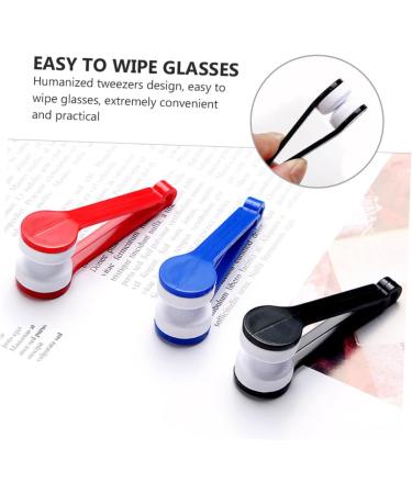 FOMIYES 4pcs Glasses Cleaning Wipe - Portable Lenses Cleaner for Eyeglasses & Sunglasses | Prevent Marks & Smudges - Random Color - Buy Online on GoSupps.com