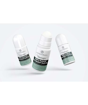 naturemary +Therapy Pain-Relief Roll-On Athletes Blend Subtle Mint Aroma made with our Biologist Formulated BioTerpene Advanced Terpene Botanical Blend for fast acting Muscle Pain Joint Pain Stiffness Arthritis Pain & Inflammation Relief great alternative - Buy Online on GoSupps.com