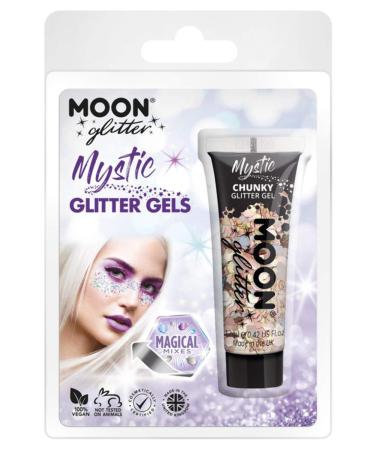 Smiffys Smiffys Moon Glitter Mystic Chunky Glitter Gel Mixed Colours