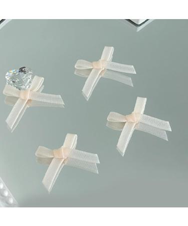 10Pcs Bow Art Decorations Colorful Ribbon Bowknot Accessories Bows For Acrylic Art 02a - Buy Online on GoSupps.com