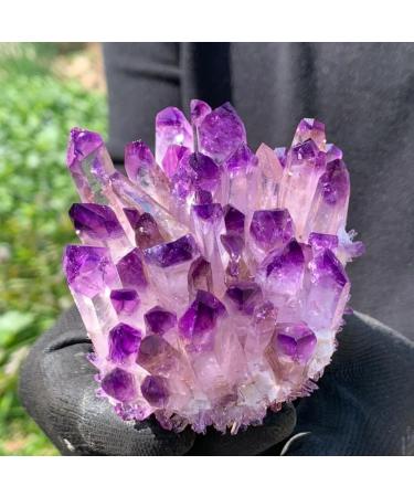 Purpl Phantom Quartz Crystal Cluster Specimen 400g Suitable for Home HOMEZHOU - Buy Online on GoSupps.com