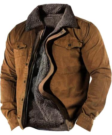 Men's Fleece Plush Jacket - Warm Zipper Wool Coat with Hood | Fluffy Autumn Winter Sweat Jacket | Breathable Casual Warmer - Buy Online on GoSupps.com