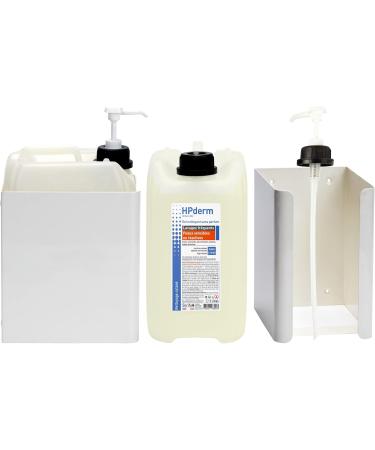 Sorifa Laboratory HPderm cleansing gel without perfume frequent washing sensitive or reactive skin hands and body with protective soy proteins pH neutral without soap 5 l jerry can - Buy Online on GoSupps.com