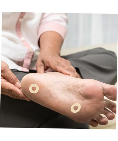 GLEAVI 4sheets Latex Corn Stickers Toe Corn Remover Cushions Pads Corn Shoes Sticker Silicone Gel Feet Corn Pad Toe Corn Cushions Foam Stickers Gel Corn Foot Patch Latex Sponge Emulsion - Buy Online on GoSupps.com