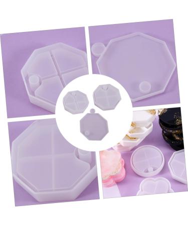 NUOBESTY 6 Pcs Jewelry Box Silicone Mold Jewelry Boxes Resin Molds Jewelry Epoxy Resin Casting Mold To Rotate Whitex2pcs 10.5X10.5X2.7CMx2pcs - Buy Online on GoSupps.com