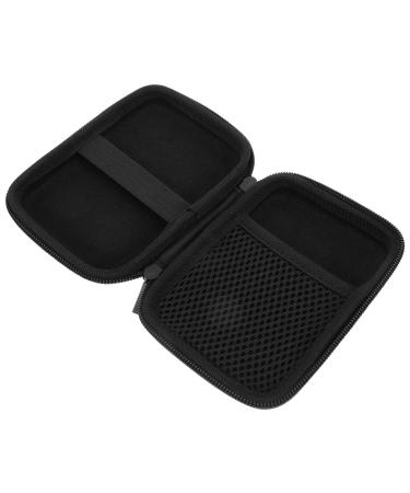 JECOMPRIS protective cover for fingertips pulse measuring device solid storage case Organizer Portable nylon protective bag for fingertips pulse meter blood oxygen saturation meter