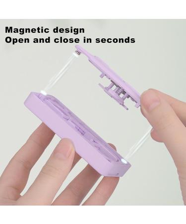 Buy Generic Dental Floss Case - Portable Double-Sided Automatic Magnetic Flosser | Travel Dispenser & Hygienic Transparent Container for 10 Picks - Ship Worldwide - Buy Online on GoSupps.com