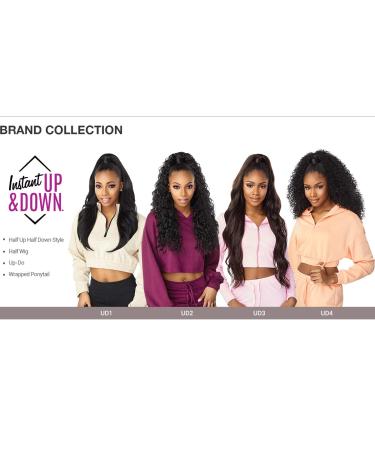 Sensationnel Updown Halfwig Pony - Instant Weave Up & Down 4 Style in 1 Drawstring Pony - UD 2 (1B) - Buy Online on GoSupps.com
