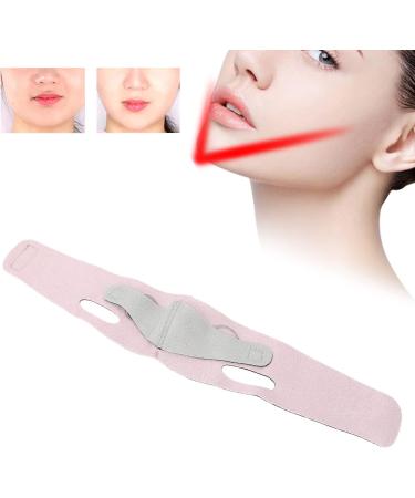 Qukaim Facial Slimming Strap Face Lifting Band V Line Elastic Graphene Breathable Adjustable Face Slimming Bandage Strap in Pink and Purple - Buy Online on GoSupps.com