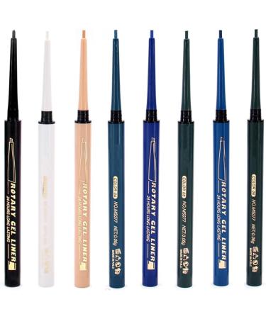  Allayu Waterproof Quick-Drying Anti-Smudge Long-Lasting Eyeliner Pens and Pencils for Beginners Orange - Buy Online on GoSupps.com