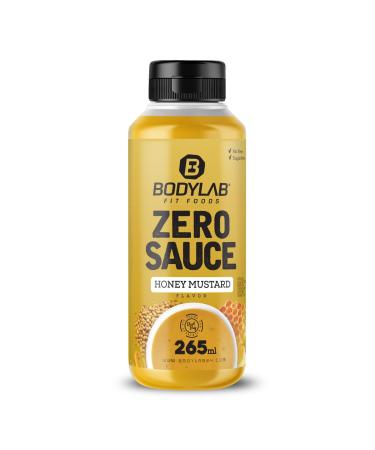 BODYLAB24 Zero sauce honey-mustard 265ml low-calorie only 3-9 kcal each 15g portion fat and sugar-reduced perfect for refining dishes as a sauce or dressing ideal for every diet honey-mustard 265 ml (1 Pack) - Buy Online on GoSupps.com