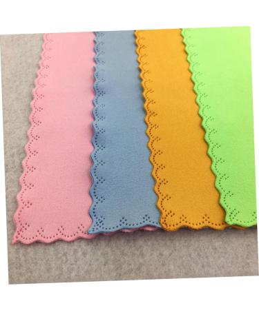 20 Pcs Microfiber Cleaning Cloth for Eyeglasses & Cameras - Portable Customized Durable Dust Cloth for Lens & Screen Cleaning - Buy Online on GoSupps.com