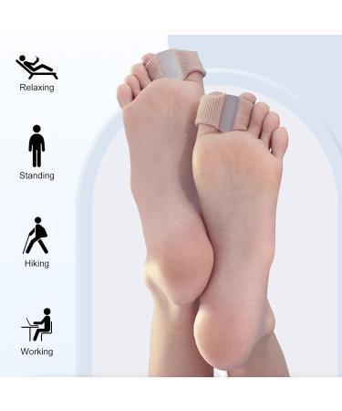 NICENEEDED 8pcs Gel Toe Separators & Bunion Corrector - Comfortable Toe Spacers for Hammer Toe Relief | International Shipping - Buy Online on GoSupps.com
