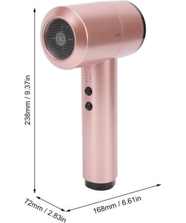 Cordless Hair Dryer Portable Batterry Hairdryer Constant Temperature Hair Styling Tool Quick Drying Hair Care Dryer Quick Constant Temperature Hair Care Shower Mirrors (US Plug) US Plug Rose Gold - Buy Online on GoSupps.com