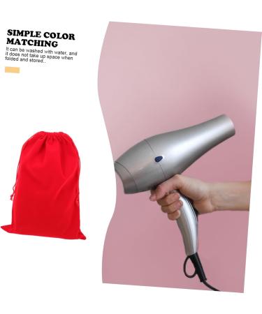 Angoily 3pcs Hair Dryer Storage Bag Travel Hair Dryer Drawstring Hair Dryer Bags Drawstring Pouches Dust Bag - Buy Online on GoSupps.com