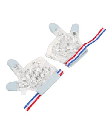 Baby fingers Guard massage Gums Adjustable Size Comfortable Material mesh design for reducing the finger sucking finger suction stop for (m)