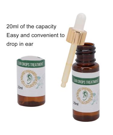 Tinnitus Relief Ear Drops for Men and Women - 20ml Ear Pain and Itching Relief Drops - Buy Online on GoSupps.com