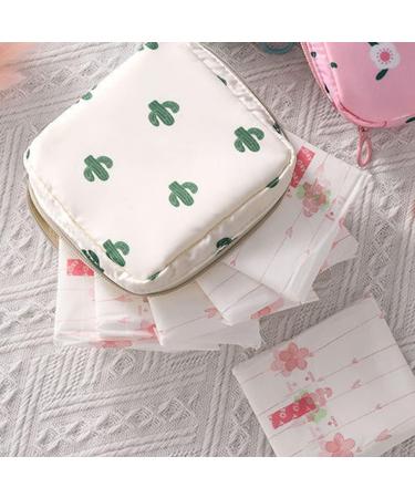 2 Pcs Period Pouch Sanitary Napkin & Tampon Storage Bag - Menstrual Cup Organizer - Buy Online on GoSupps.com