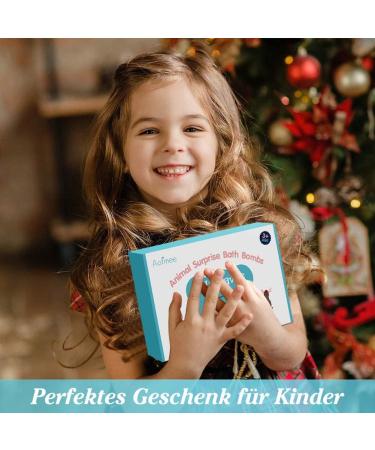 6Pcs Aofmee Bath Bombs for Kids - Fun Foam Bath Additives & Perfect Gifts for Children & Women - Ideal for Birthdays Christmas & Valentine's Day - Buy Online on GoSupps.com