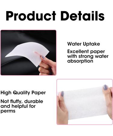 90 PCS Perm Paper for Hot & Cold Hair Perms - Hair Perming Essentials for Men & Women - Home & Salon Use - High Temp Resistant - Buy Online on GoSupps.com