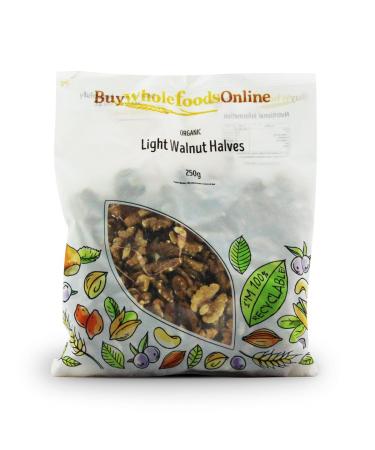 Organic Walnuts Light Halves 250g (BWFO)