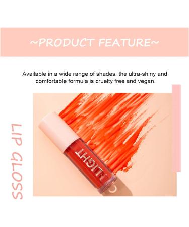 Long Lasting Tinted Lip Gloss - Waterproof Glitter Shimmer Red Lipgloss for Women & Teenage Girls | Hydrating Moisturizer Lip Balm | Extreme Makeup Lip Tint - Gift (810) - Buy Online on GoSupps.com