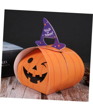 ULTECHNOVO Paper Bags 160 Pcs Halloween Paper Box Gift Boxes Halloween Candy Holders Candy Packing Cases Halloween Candy Container Creative Candy Boxes Candy Containers Gift Packing Boxes - Buy Online on GoSupps.com