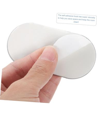 ABOOFAN 8 Pcs No Punching Hook Stainless Steel Hooks Wall Hooks Steel Hook for Wall Bathroom Door - Buy Online on GoSupps.com