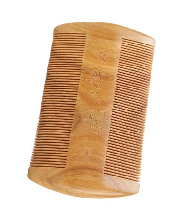 Frcolor 3-St Green Sandalwood Mustache Brush & Pocket-Sized Double Row Beard Comb for Men | Stylish Frisierkamm for Grooming - Buy Online on GoSupps.com