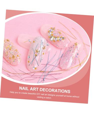 minkissy Nail Art Wire 48 Boxes Manicure Ornaments Nail Art Threads Manicure Threads Nail Metal Wire Manicure Metal Wire Nail Wire Nail Art Ornaments Manicure Wire Decorations Charm Alloy - Buy Online on GoSupps.com