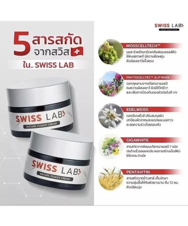 SWS Swiss Lab Nature Power Cream - Nourishing Moisturizer for Smooth Skin | 30g Box Set | Buy Now at Beautygoodshop - Free Beauty Gifts - Buy Online on GoSupps.com