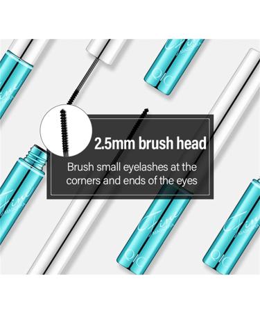 Waterproof Mascara for Short Thin Eyelashes Washable Volumizing Eyelash Mascara Intense Lengthening Mascara for Women Black (0.1 fl. oz.) - Buy Online on GoSupps.com