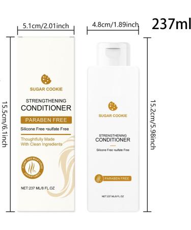 Fruusv Amino Acid Conditioner 237ml Natural Conditioner for Long Hair Damage Hair Conditioner for Women Amino Acid Smooth Long Hair Membrane Repairing and Hydrating Conditioner for Dry Frizzy - Buy Online on GoSupps.com