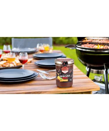 Maison Cr tet | Barbecue Honey Sauce | marinade dips meats and vegetables | 97% honey | Glass jar | preparation in jar of - Buy Online on GoSupps.com