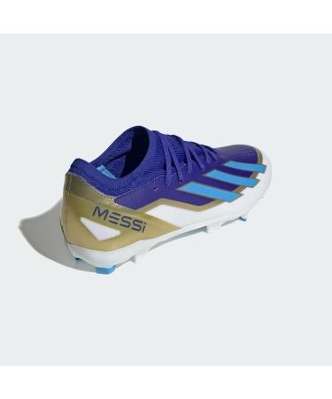 Adidas Unisex X Crazyfast.3 FG Messi Sneakers - 41 1/3 EU - Lucid Blue Blue Burst Cloud White - International Shipping Available - Buy Online on GoSupps.com