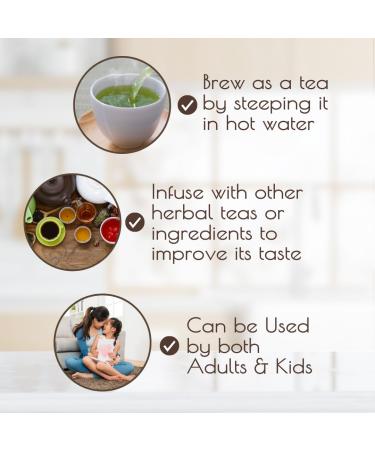 Darsa Organics Senna Leaf Cut & Sifted 4 oz | Organic Cassia Senna Tea for Constipation | USDA Organic Vegan Non-GMO Gluten Free Super Food - Buy Online on GoSupps.com