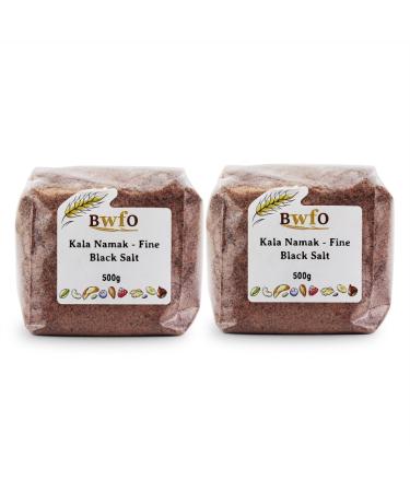 Kala Namak - Fine Black Salt 1kg (BWFO) - Buy Online on GoSupps.com