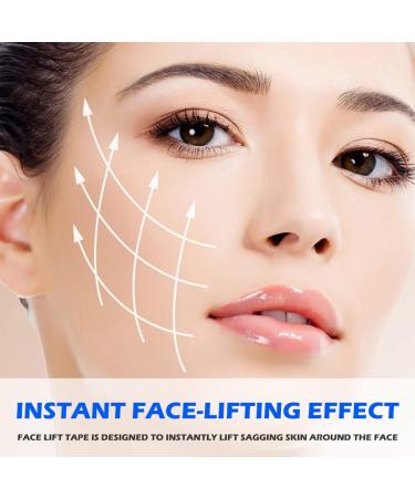Invisible Face Lift Tape 120PC - Waterproof Instant Lifting Stickers for Wrinkles and Saggy Skin - Neck and Double Chin Reduction - Pack of 1 - Buy Online on GoSupps.com
