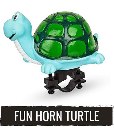 EVO Honk Honk Fun Bike Horn Turtle - Bicycle Honker for Kids and Adults - Buy Online on GoSupps.com