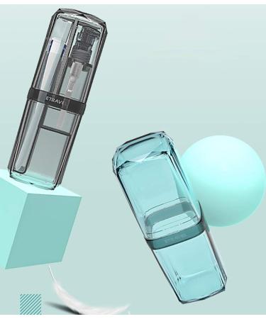 Portable 8-in-1 Toothbrush Cup Set with Storage Case - Gray - Buy Online on GoSupps.com