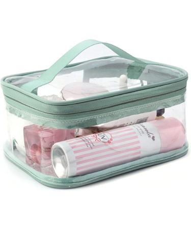 4 Pcs Waterproof Transparent Travel Makeup Bag Set - Multicolor Cosmetics Pouch for Vacation Toiletries - Buy Online on GoSupps.com