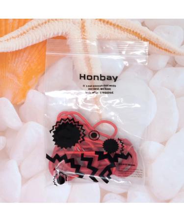 Honbay 10-Pack U-Shaped Nylon Zipper Fans - Durable Replacement for Backpacks Luggage Clothing (Red) | International Shipping Available - Buy Online on GoSupps.com