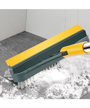 korvre 1Set Wash The Floor Brush Tile Handle Wall Wash Toilet Cleaning 97 X 5 X 21cm Green - Buy Online on GoSupps.com