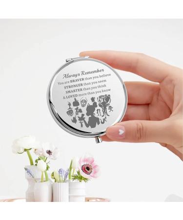 Frog Princess Pocket Mirror - Princess Tiana Fans Gift | Compact Makeup Mirror for Women, Girls, Teenagers - Buy Online on GoSupps.com