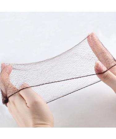 Zittop Hair Nets 20pcs - Invisible Mesh Bun Net for Cooking, Ballet, Dance & Horseriding | 50cm Elastic Edge Hairnets - Buy Online on GoSupps.com
